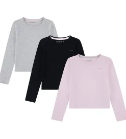 Abercrombie & Fitch Bluser - 3-pak - Cradel Pink/Sort/Hvid