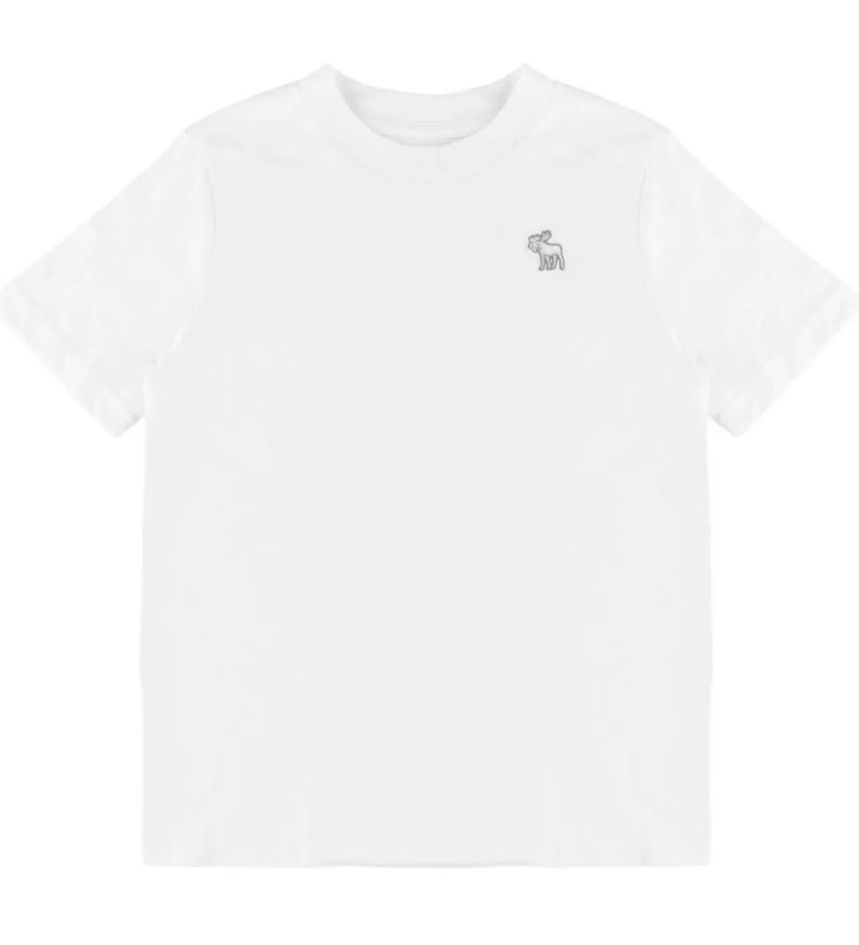 Abercrombie & Fitch T-shirts - 3-pak - Navy Blazer/Hvid/Gråmeler