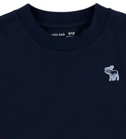 Abercrombie & Fitch T-shirts - 3-pak - Navy Blazer/Hvid/Gråmeler