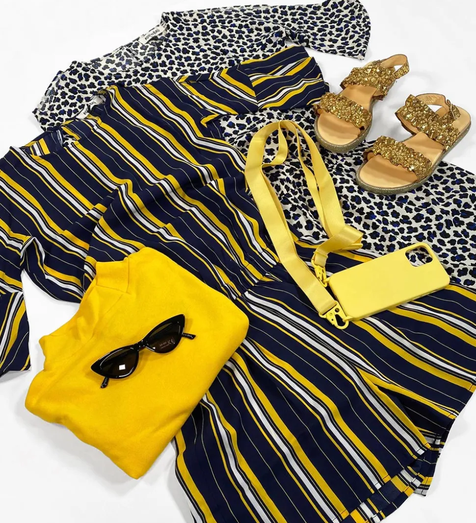 Add to Bag Buksedragt - Leopard