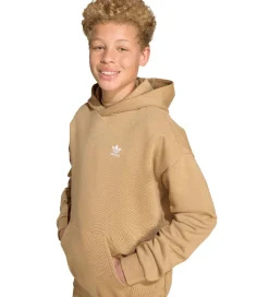 adidas Originals Hættetrøje - Loose Hoodie - Cardbo/White