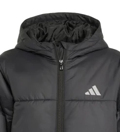 adidas Performance Dynefrakke - J Long Coat - Sort/Hvid