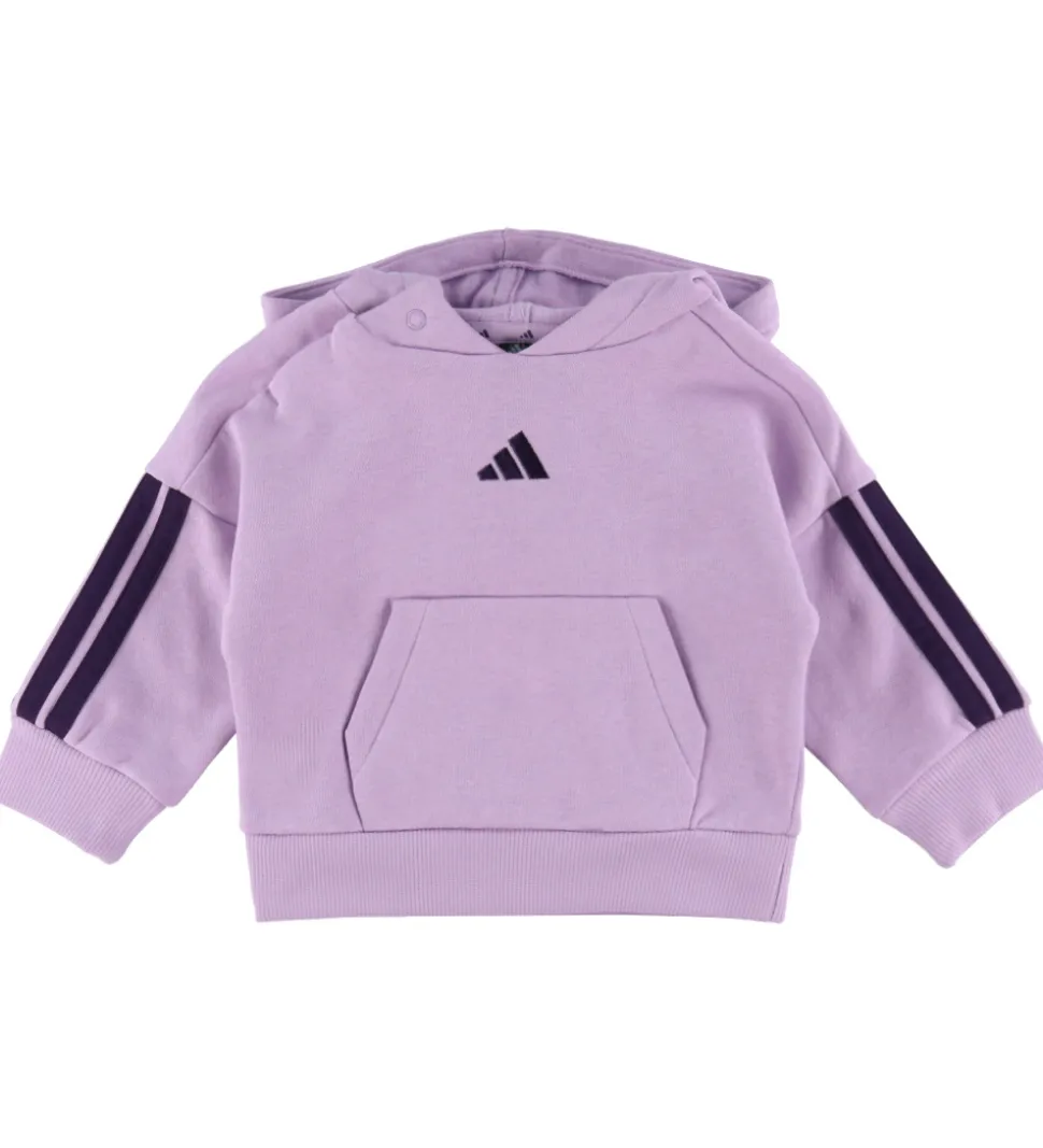 adidas Performance Sweatsæt - Powder Plum/Aurora Plum