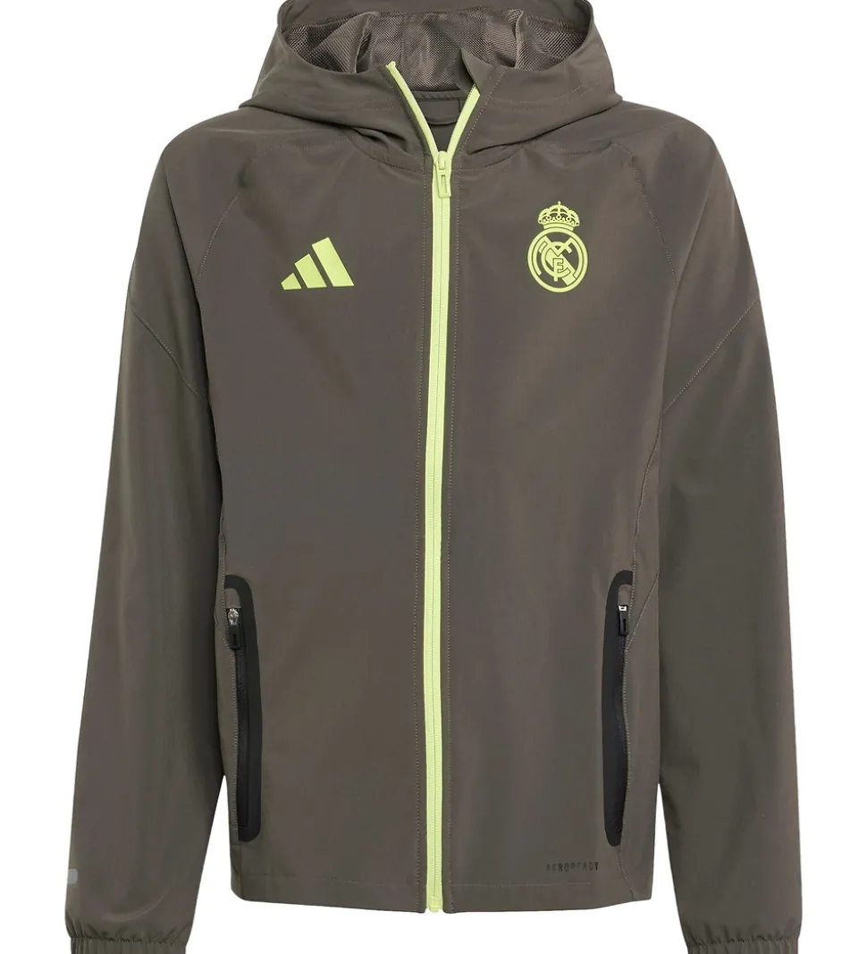 adidas Performance Træningsjakke - Real C VT J Y - UTIGRE/SEFRYE