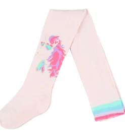 Billieblush Strømpebukser - Pink Pale/Glitter