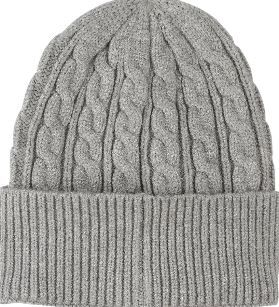 BOSS Hue - Strik - gråmeleret