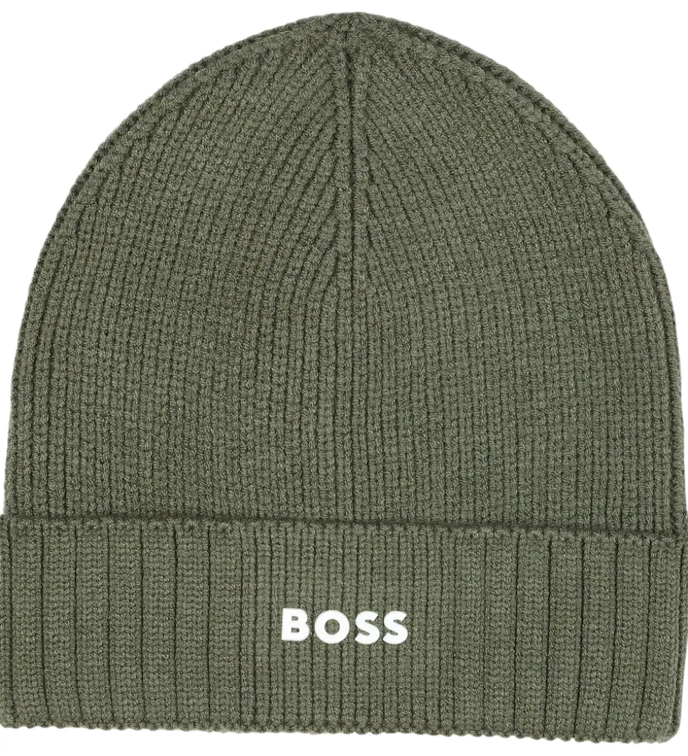 BOSS Hue - Strik - Grøn