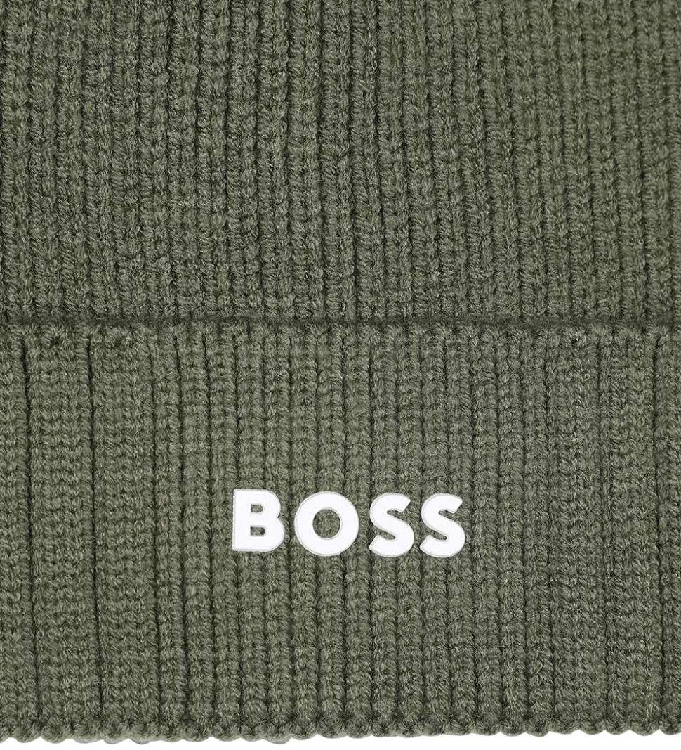 BOSS Hue - Strik - Grøn