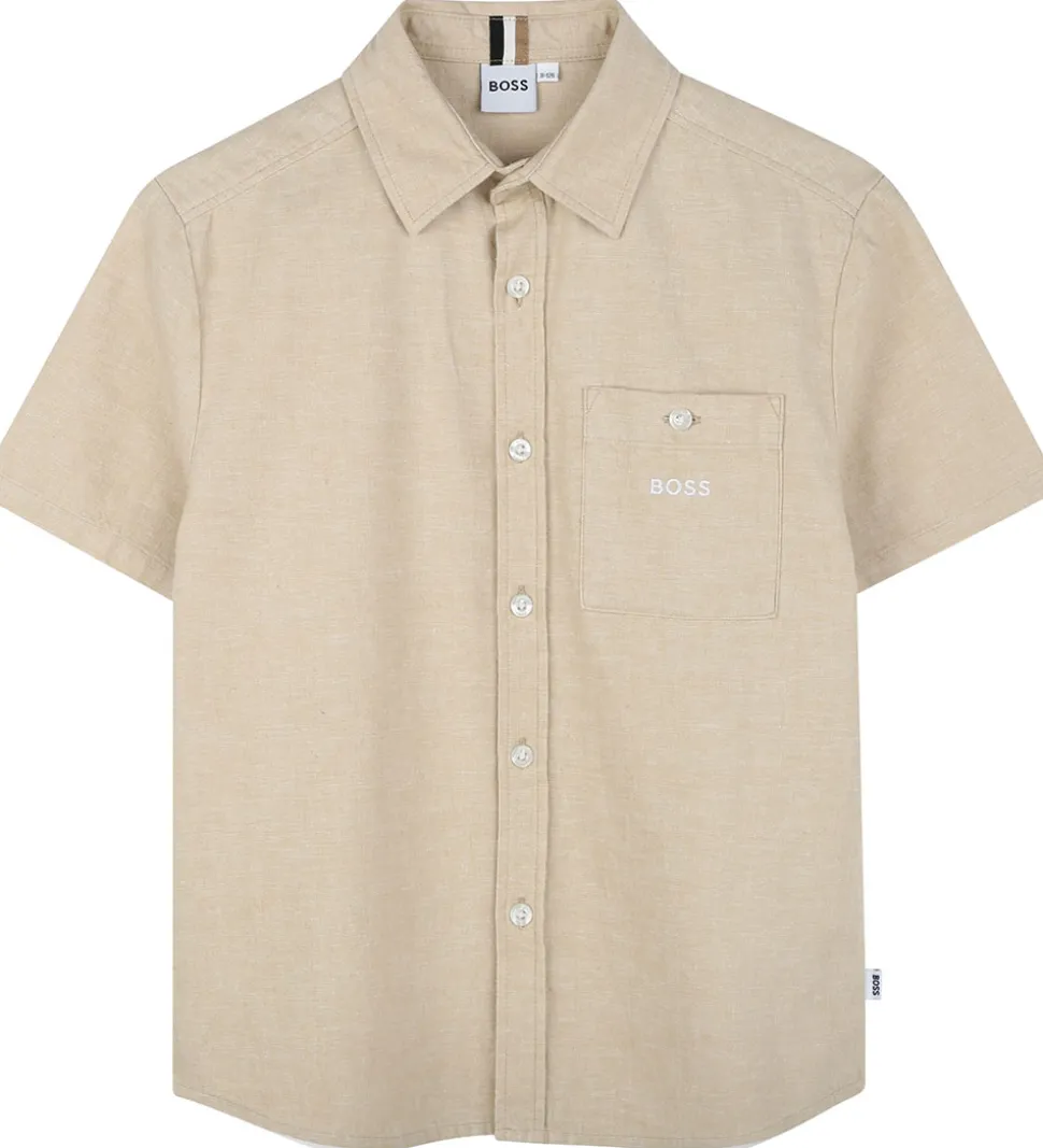 BOSS Skjorte - Stone