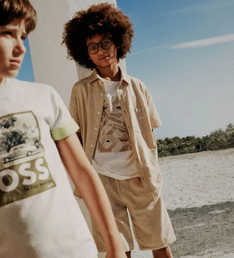 BOSS Skjorte - Stone