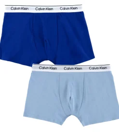 Calvin Klein Boxershorts - 2-pak - Faded Denim/Bold Blue