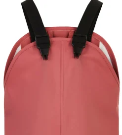 CeLaVi Regnbukser m. Seler - Recycled PU - Dusty Ceder