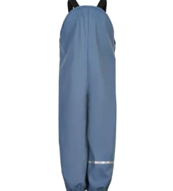 CeLaVi Regnbukser m. Seler - Recycled PU - China Blue