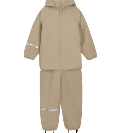 CeLaVi Regntøj m. Seler - PU - White Pepper