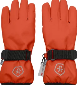 Color Kids Handsker - Tangerine Tango