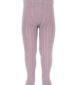 Condor Strømpebukser - Rib - Pearl