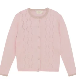 Creamie Cardigan - Pointelle - Strik - Lotus