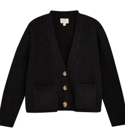 Creamie Cardigan - Strik - Sort