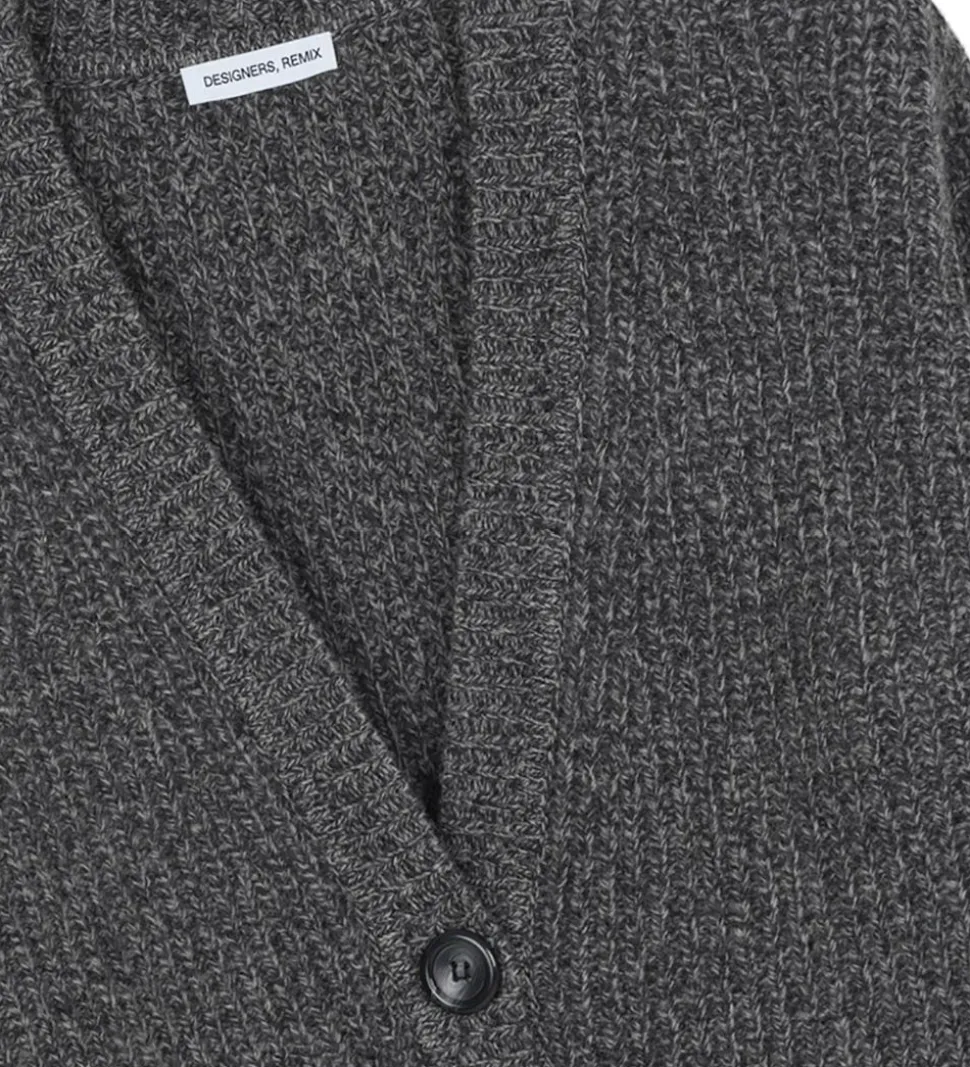 Designers Remix Cardigan - Strik - Uld/Polyamid - Verona - Gråme