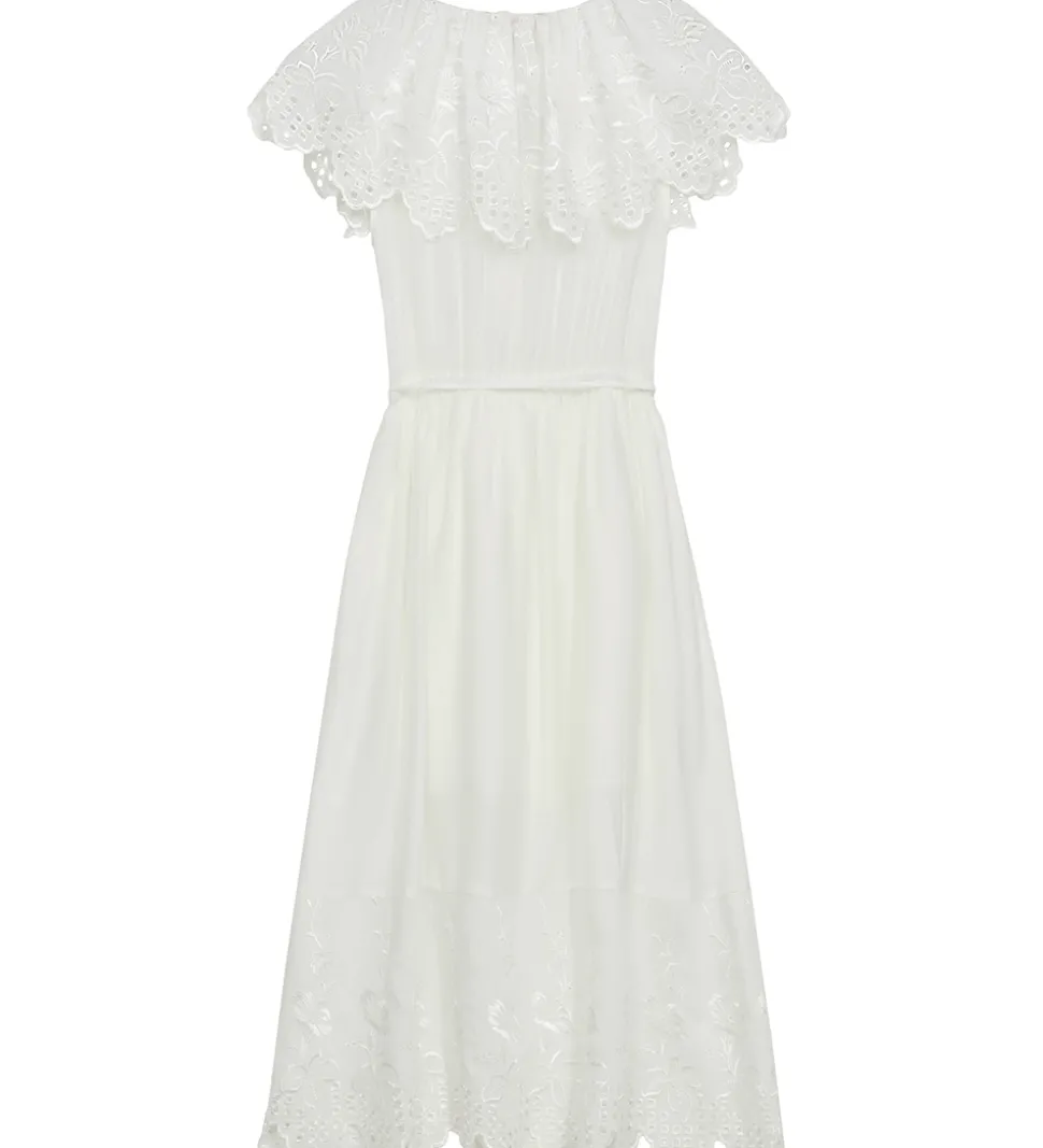 Designers Remix Kjole - Vera Broderie - Cream