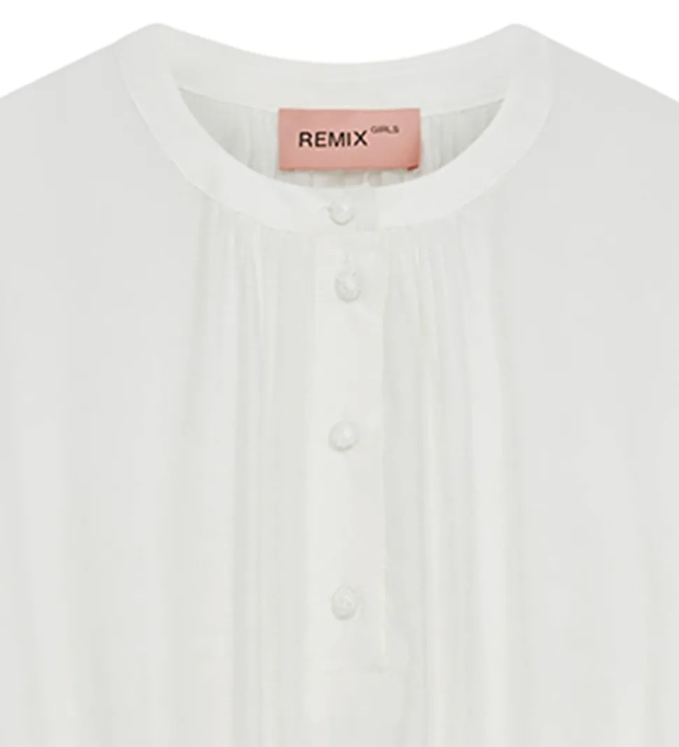 Designers Remix Kjole - Vera Broderie Short - Cream