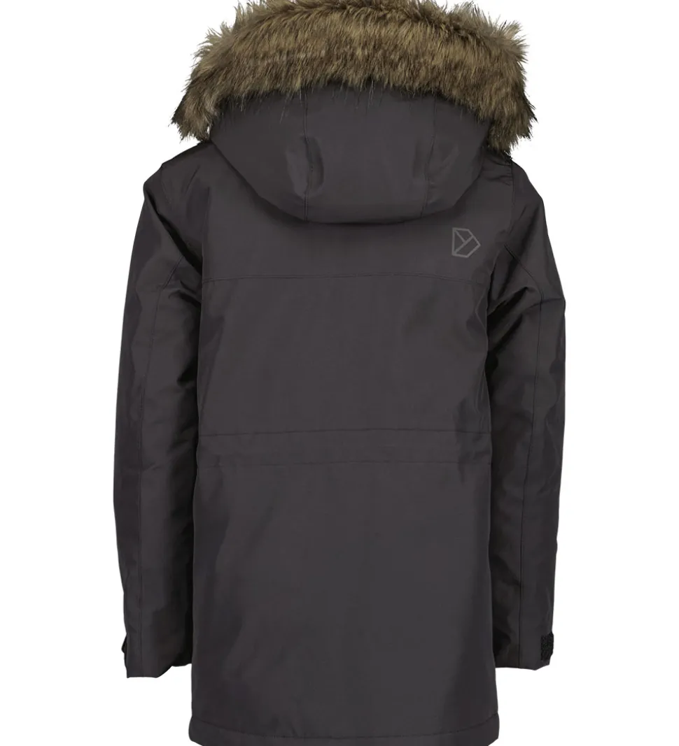 Didriksons Vinterfrakke - Oxid - Sort