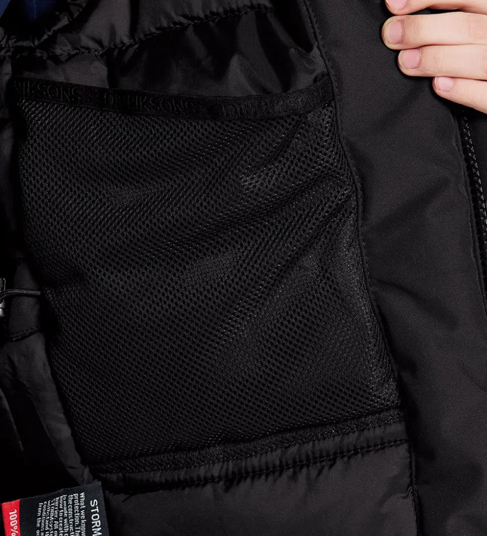 Didriksons Vinterfrakke - Oxid - Sort