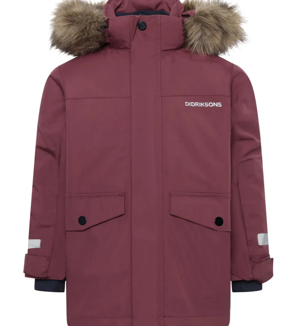 Didriksons Vinterjakke - Bjärven - Anemon Red