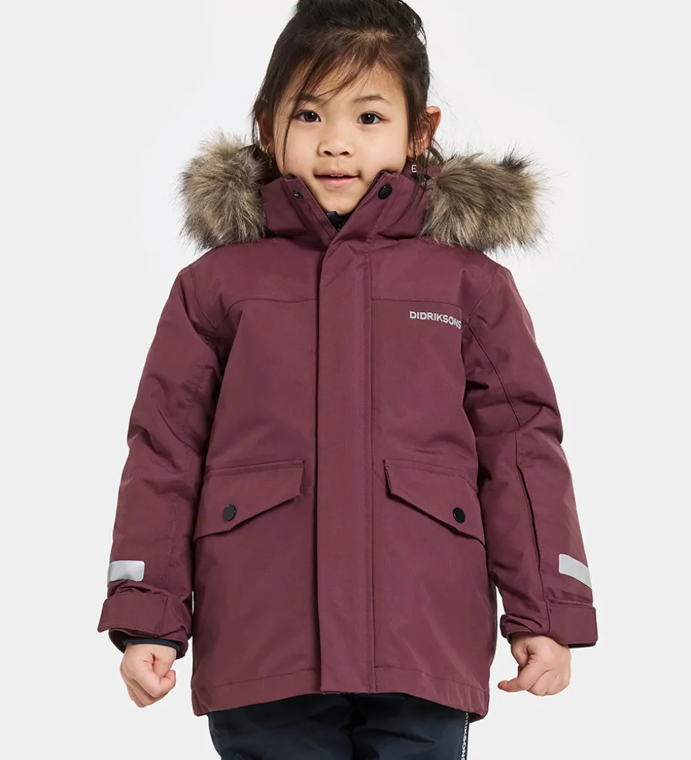 Didriksons Vinterjakke - Bjärven - Anemon Red