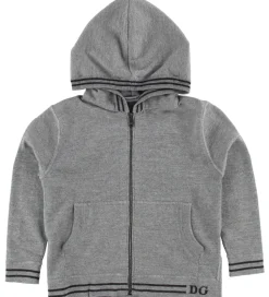 Dolce & Gabbana Cardigan - Uld - DNA - Grå