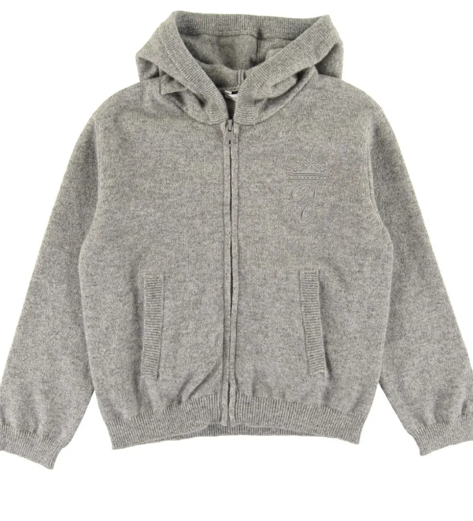 Dolce & Gabbana Cardigan - Uld - Heritage - Gråmeleret