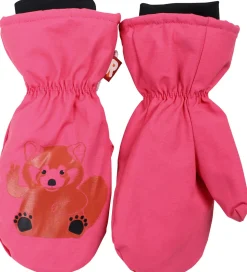 DYR-Cph Luffer m. Fleece - DYRPaw - Spicy Pink Rød Peace Panda