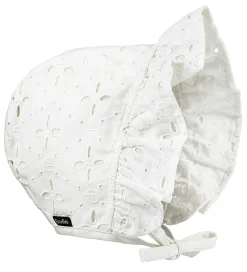 Elodie Details Babyhjelm - Hvid m. Blonder