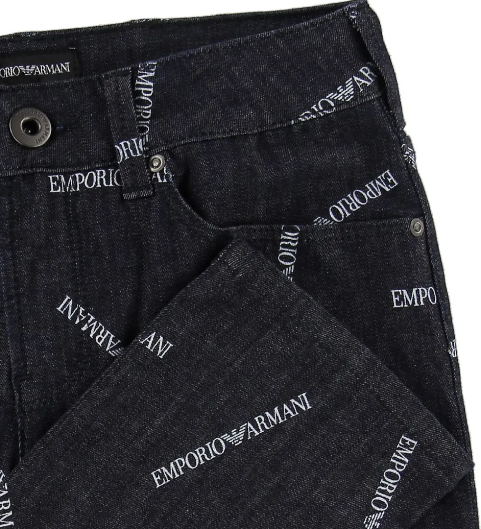 Emporio Armani Jeans - Navy m. Allover Print