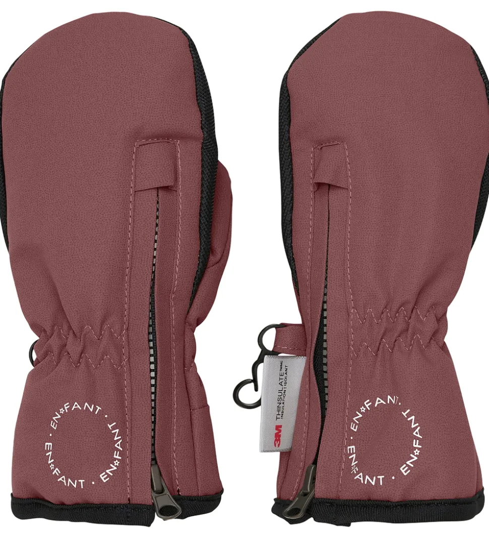 En Fant Luffer m. Lynlås - Rose Taupe