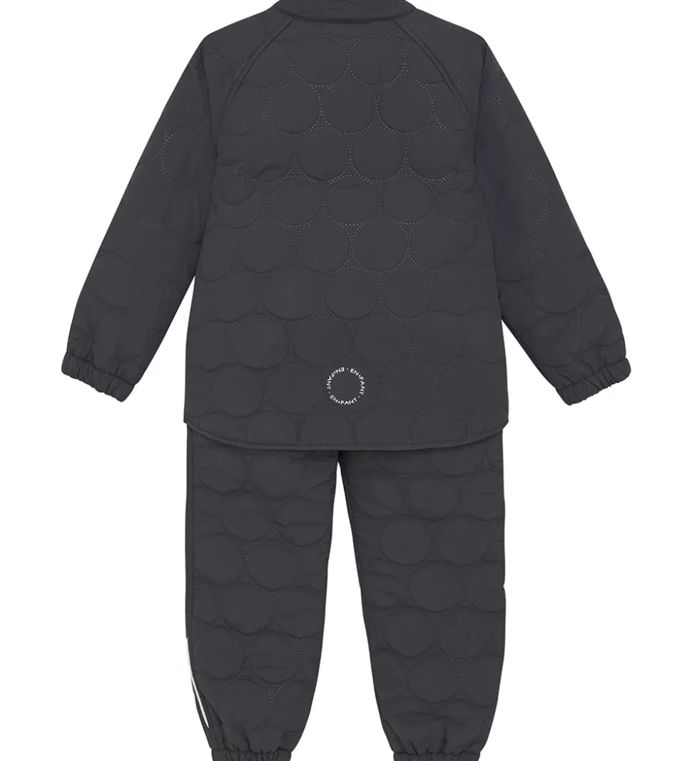 En Fant Termotøj - Quiltet - Ebony