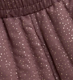 En Fant Termotøj - Rose Taupe m. Flæser/Glitter