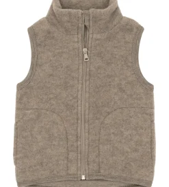 Engel Vest - Uld - Walnut Melange