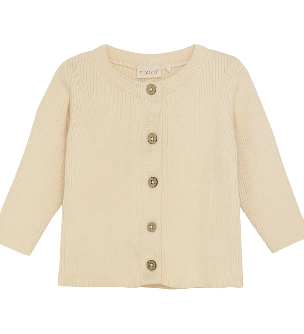 Fixoni Cardigan - Strik - Buttercream