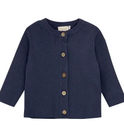 Fixoni Cardigan - Strik - Indigo Blue