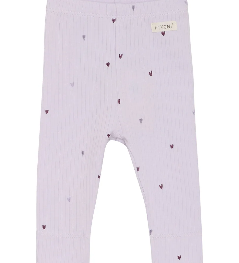Fixoni Leggings - Rib - Orchid Hush