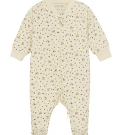 Fixoni Natdragt m/f - Shadow Gray m. Blomster