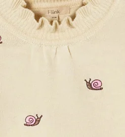 Fliink Bluse - Strik - Viskoseblanding - Alon - Sandshell