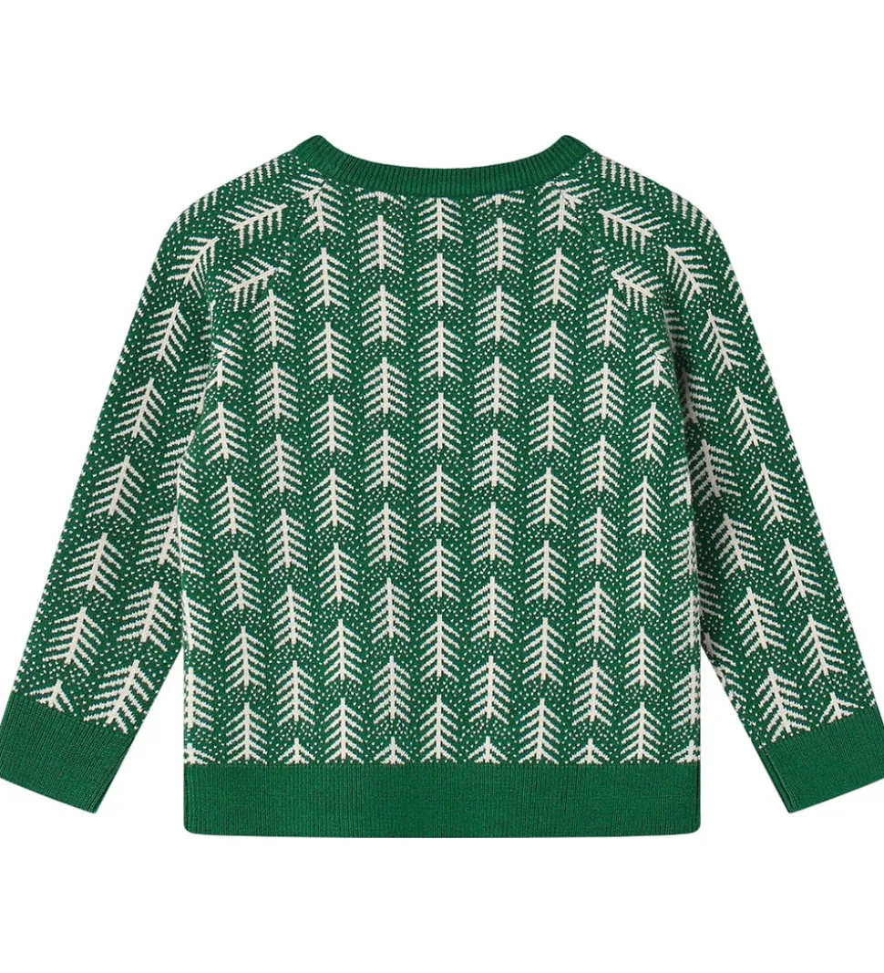 Fliink Bluse - Strik - Viskoseblanding - Benna - Hunter Green