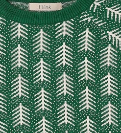 Fliink Bluse - Strik - Viskoseblanding - Benna - Hunter Green