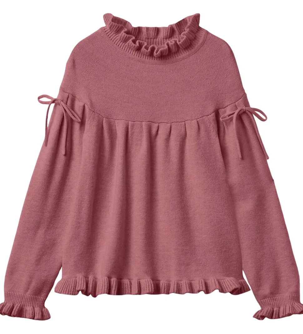 Fliink Bluse - Strik - Viskoseblanding - Kino - Ash Rose