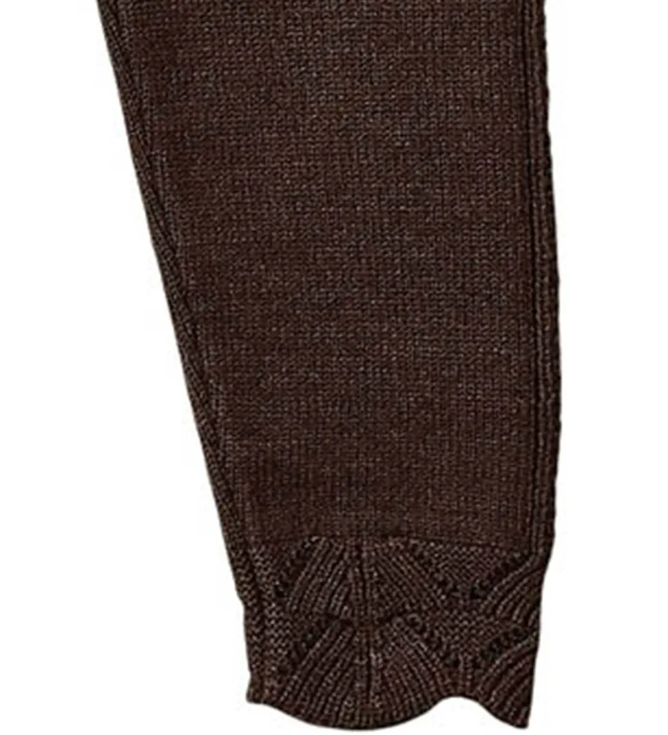 Fliink Bukser - Strik - Viskoseblanding - Alilly - Coffee Bean