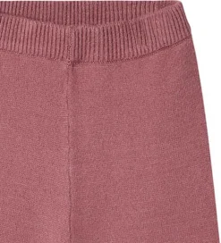 Fliink Bukser - Wide - Strik - Viskoseblanding - Alon - Ash Rose