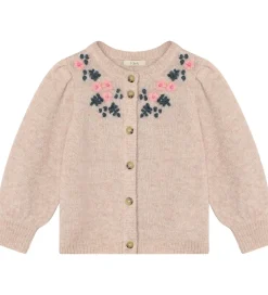 Fliink Cardigan - Strik - Uld/Nylon - Star - Peach Whip
