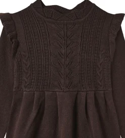 Fliink Kjole - Strik - Alilly - Coffee Bean